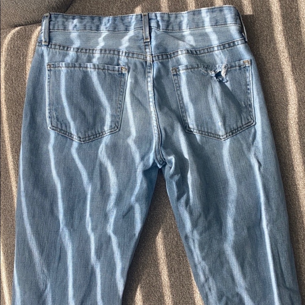 Distressed Boyfriend Jeans